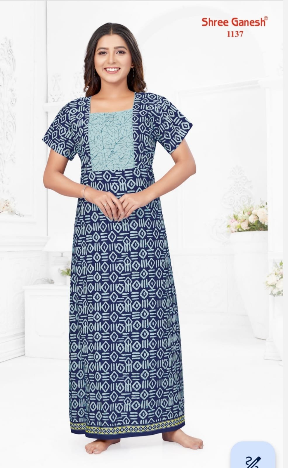 SHREE GANESH COTTON NIGHTIES