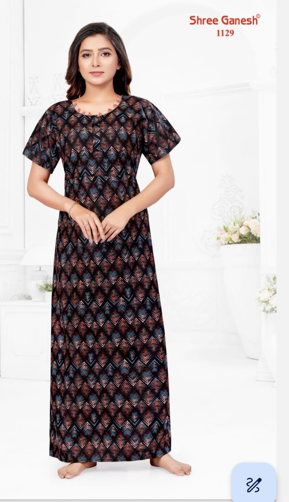 SHREE GANESH COTTON NIGHTIES
