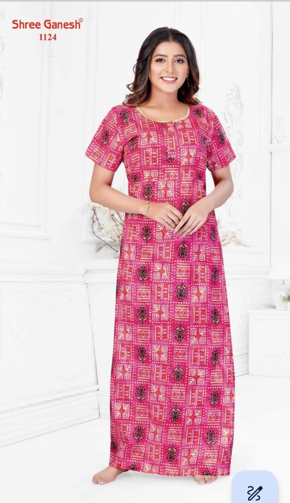 SHREE GANESH COTTON NIGHTIES